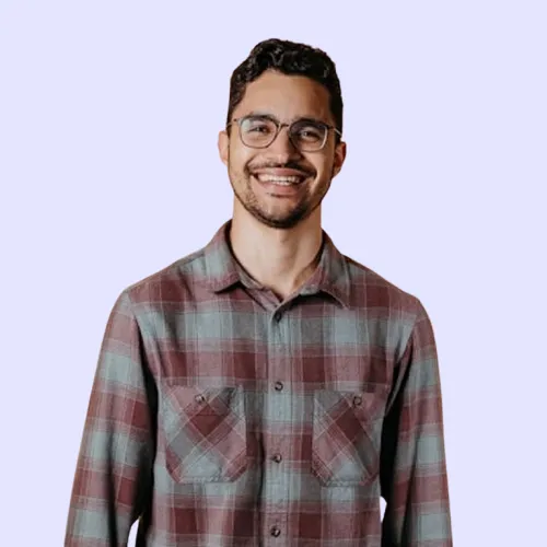smiling man
