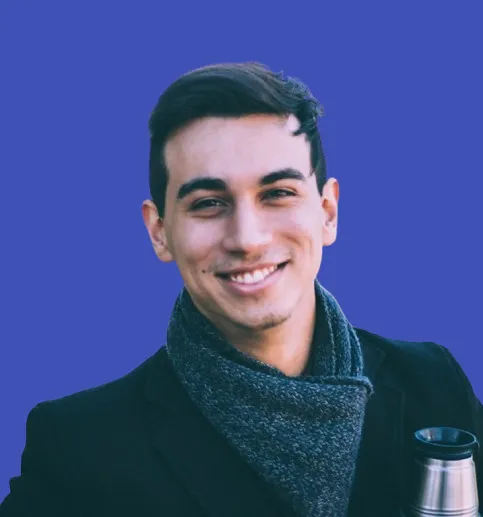 smiling man
